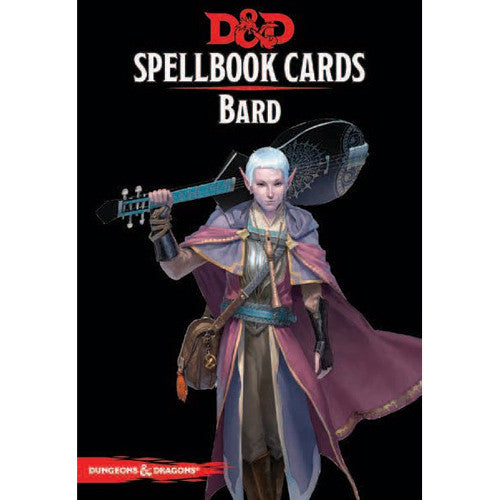 D&D 5E RPG: Spellbook Cards - Bard