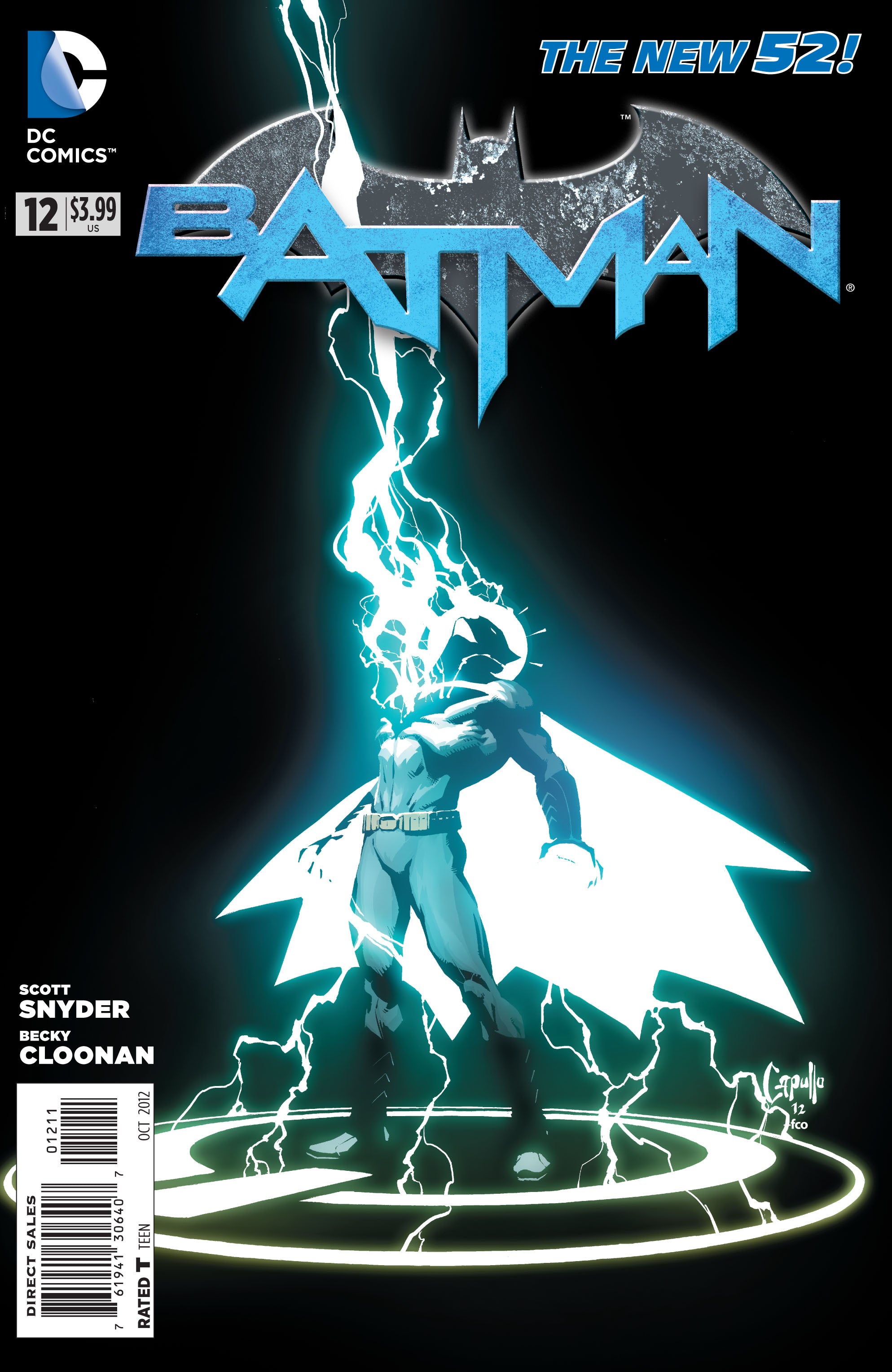 Batman #12 New 52 Snyder/Capulo – Fun Box Monster Emporium