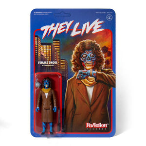 THEY LIVE FEMALE GHOUL REACTION FIGURE