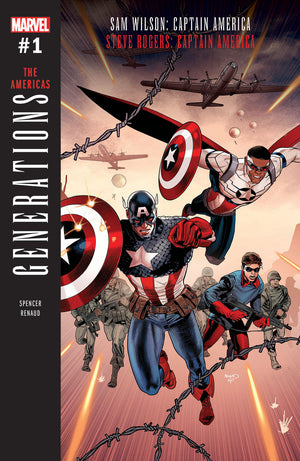 Marvel Generations : Sam Wilson / Steve Rogers Captain America "The Americas"