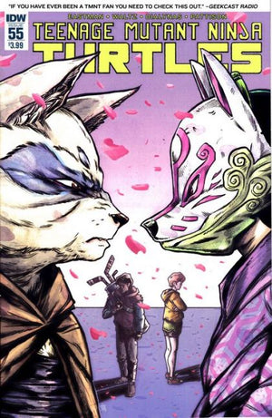 Teenage Mutant Ninja Turtles #55 Main Cover (IDW Series)