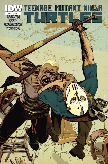 Teenage Mutant Ninja Turtles #33 RI Cover  (IDW Series)