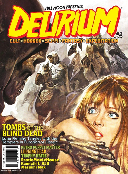 Full Moon Presents : Delirium Magazine #2 Cult, Horror, Exploitation