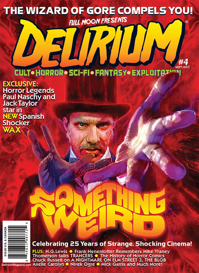 Full Moon Presents : Delirium Magazine #4 Cult, Horror, Exploitation