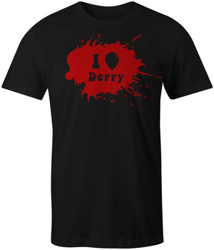 T-Shirt: I Love Derry (Stephen King)