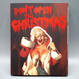 Don't Open Till Christmas (Blu Ray) Vinegar Syndrome (New)