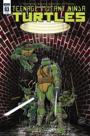 Teenage Mutant Ninja Turtles #63 RI Cover (IDW Series)