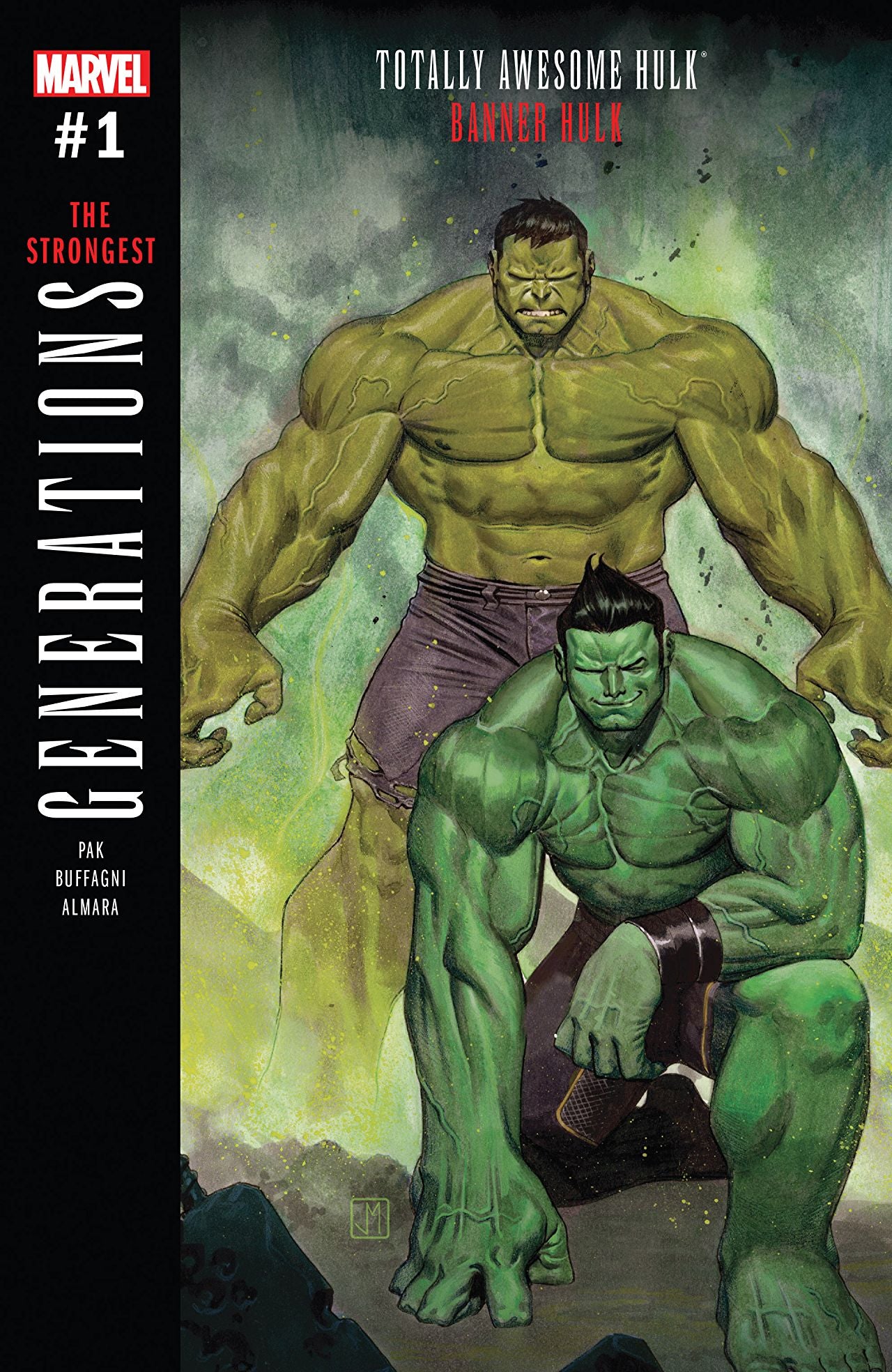 Marvel Generations : Totally Awesome Hulk / Banner Hulk The Strongest –  Fun Box Monster Emporium