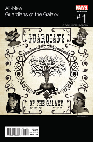 All New Guardians of the Galaxy #1 Hip Hop Variant First Printing (2017)