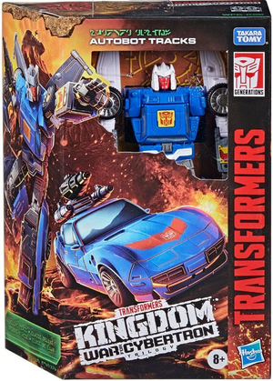 TRANSFORMERS Generation War For Cybertron Kingdom AUTOBOT TRACKS  Voyager Class MIB