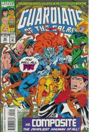 GUARDIANS OF THE GALAXY #40 (1990 1st Series)