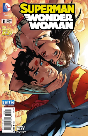 Superman / Wonder Woman #11 Selfie Variant (2013 Ongoing Series)