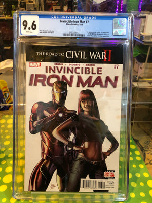 Invincible Iron Man #7 First Riri Williams CGC 9.6