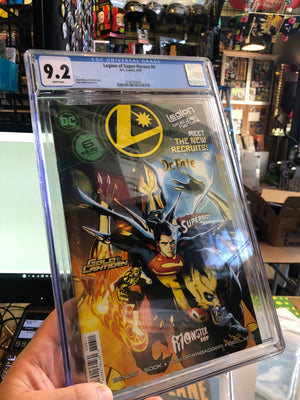Legion of Super-Heroes #6 (First Gold Lantern) CGC 9.2 Main Cover