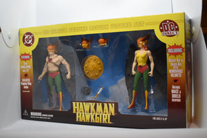 DC Direct : Hawkman & Hawkgirl Action Figure Set MIB