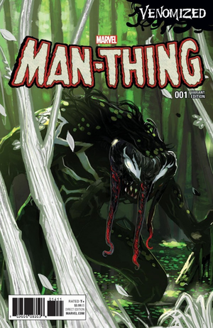 Man-Thing #1 (2017 R.L. Stein Series) Venomized Variant