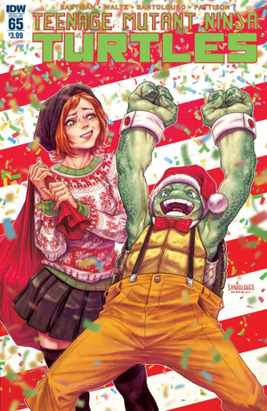Teenage Mutant Ninja Turtles #65 Main Cover (IDW Series)