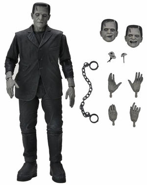 Frankenstein (BLACK & WHITE) Universal Monsters Figure (NECA) MIB