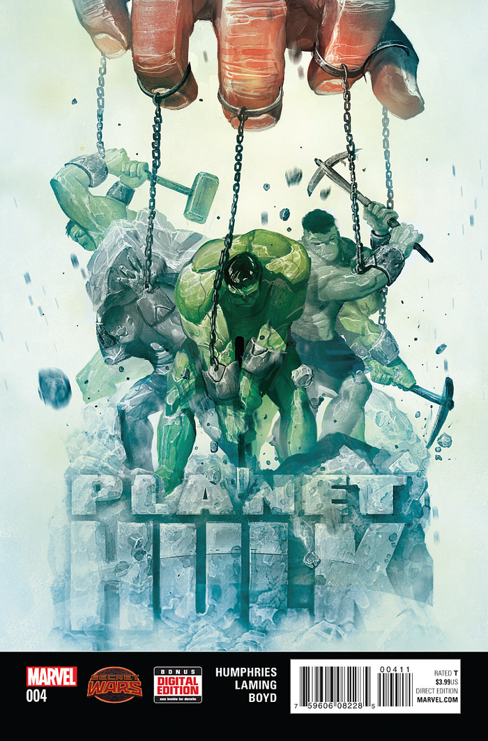 Planet Hulk #4 (Secret Wars 2015 Mini-Series)