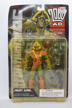 Johnny Alpha (Reaction, 1999) 2000 AD Collector's Series Action Figure Stronium Dog