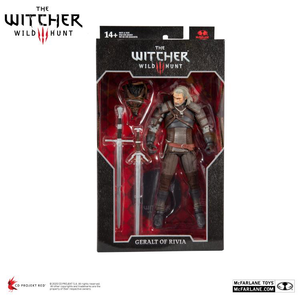 The Witcher III Wild Hunt : GERALT OF RIVIA Figure MIB