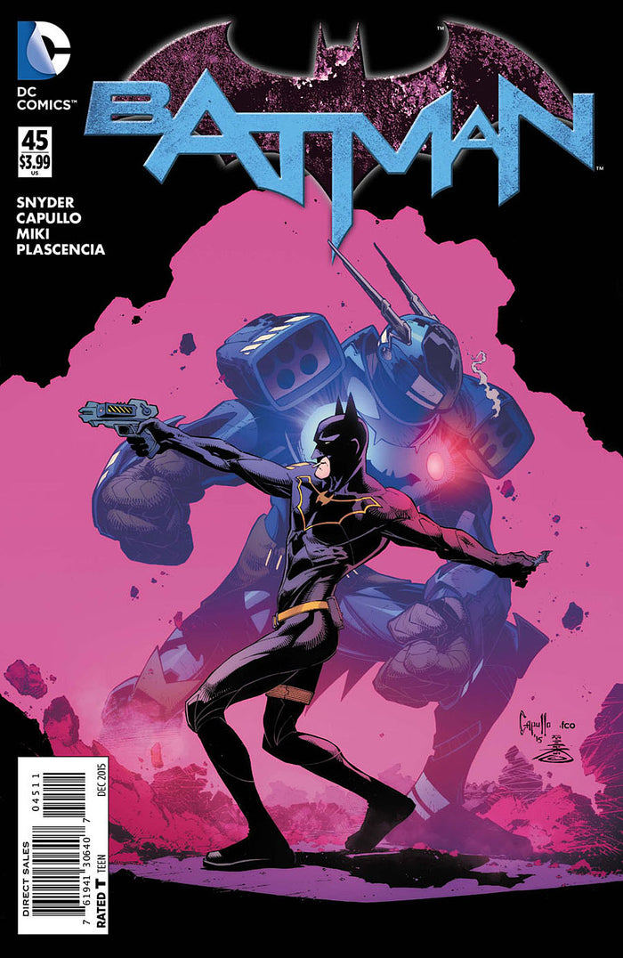 Batman #45 New 52 Snyder/Capulo Main Cover