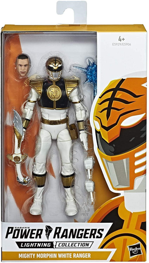 Mighty Morphin Power Rangers Lightning Collection : WHITE RANGER MOC