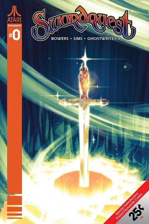 Swordquest #0 Main Cover (Atari / Dynamite)