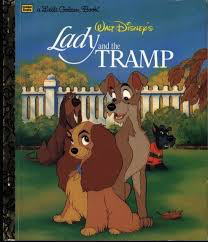 Lady and the Tramp LITTLE GOLDEN BOOK HC