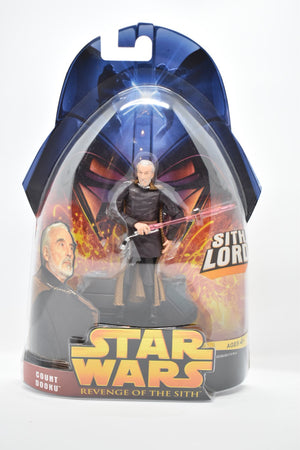 STAR WARS REVENGE OF THE SITH: Count Dooku (Sith Lord)  MOC