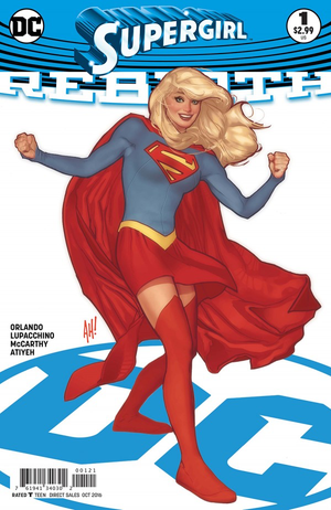 Supergirl: Rebirth #1 (Adam Hughes Cover 2016)