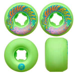 Slime Balls Vomit Mini 97a Skateboard Wheels Green 53mm - Set of 4