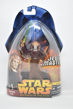 STAR WARS REVENGE OF THE SITH: Saesee Tiin (Jedi Master)  MOC