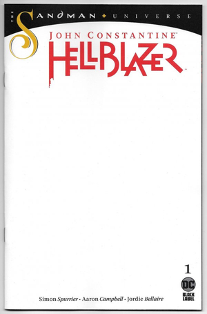 JOHN CONSTANTINE HELLBLAZER #1 BLANK VAR ED (MR)