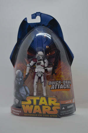 STAR WARS REVENGE OF THE SITH: Commander Bacara  MOC