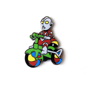 Enamel Pin: Ultraman Trike by Live Rad Studios (YESTERDAYS)