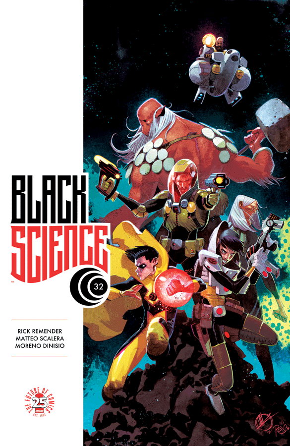 Black Science #32 (Rick Remender / Matteo Scalera) Main Cover