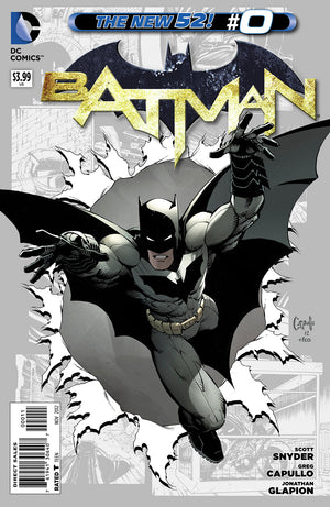 Batman #0 New 52 Snyder/Capulo Main Cover
