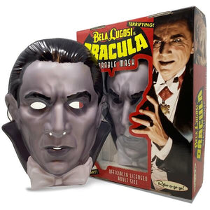 Bela Lugosi is Dracula Wearable Mask - Black & White Midnight Movie