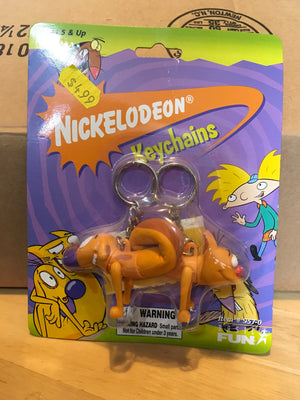 Nickelodeon Catdog Keychain MOC 1999 Basic Fun