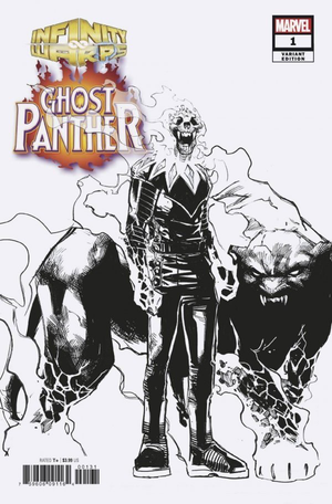 INFINITY WARS GHOST PANTHER #1 (OF 2) RAMOS DESIGN  VAR