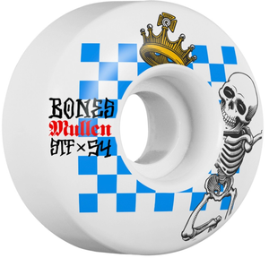 BONES WHEELS STF PRO MULLEN PRESTIGE SKATEBOARD WHEELS V1 STANDARD 54MM 103A 4PK