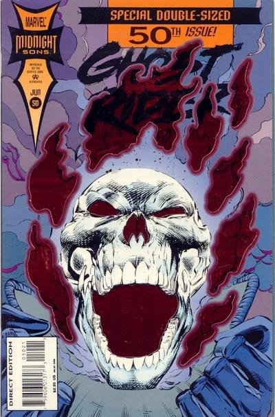 GHOST RIDER #50 RED FOIL VARIANT (1990 2nd Series)