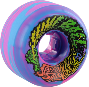SANTA CRUZ SLIMEBALLS Mini-vomits 56mm 97a BLU/PNK SWL