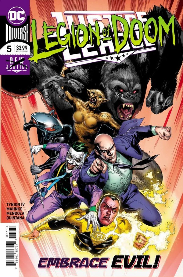 JUSTICE LEAGUE #5 (2018 Series)