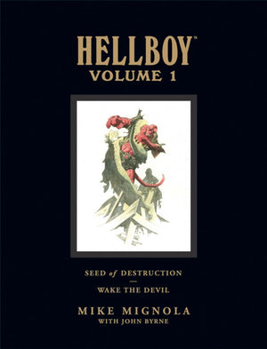 Hellboy Vol. 1: Seed of Destruction & Wake the Devil HC Library Edition