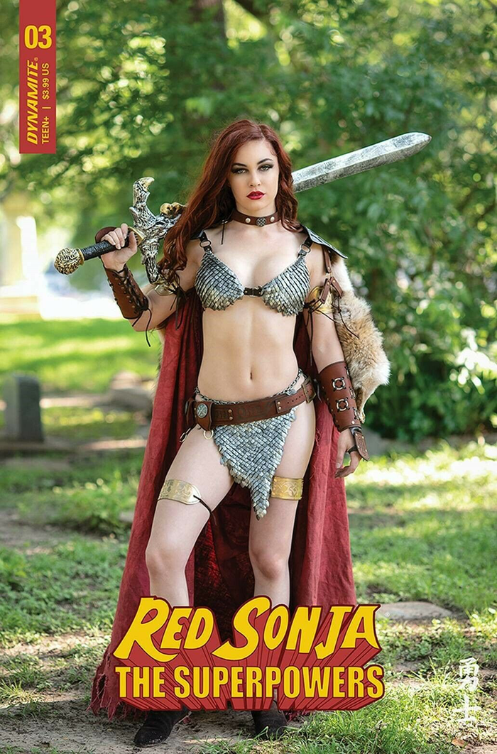 RED SONJA THE SUPERPOWERS #3 CVR E POLSON COSPLAY