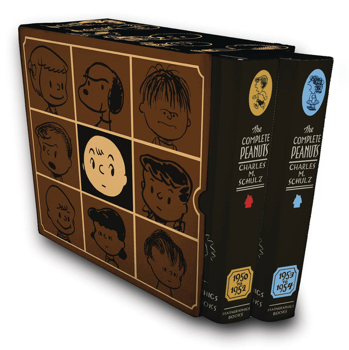 Complete Peanuts HC Boxed Set: 1950-1954 (2021 Printing)
