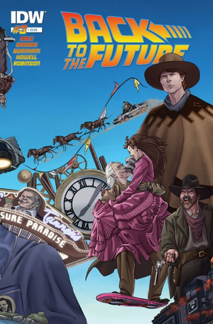 Back To the Future #3 (2015 IDW ) Cover A