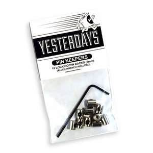 Pin Keepers 7mm (10 Pack) (Allen Wrench Backers) (YESTERDAYS)